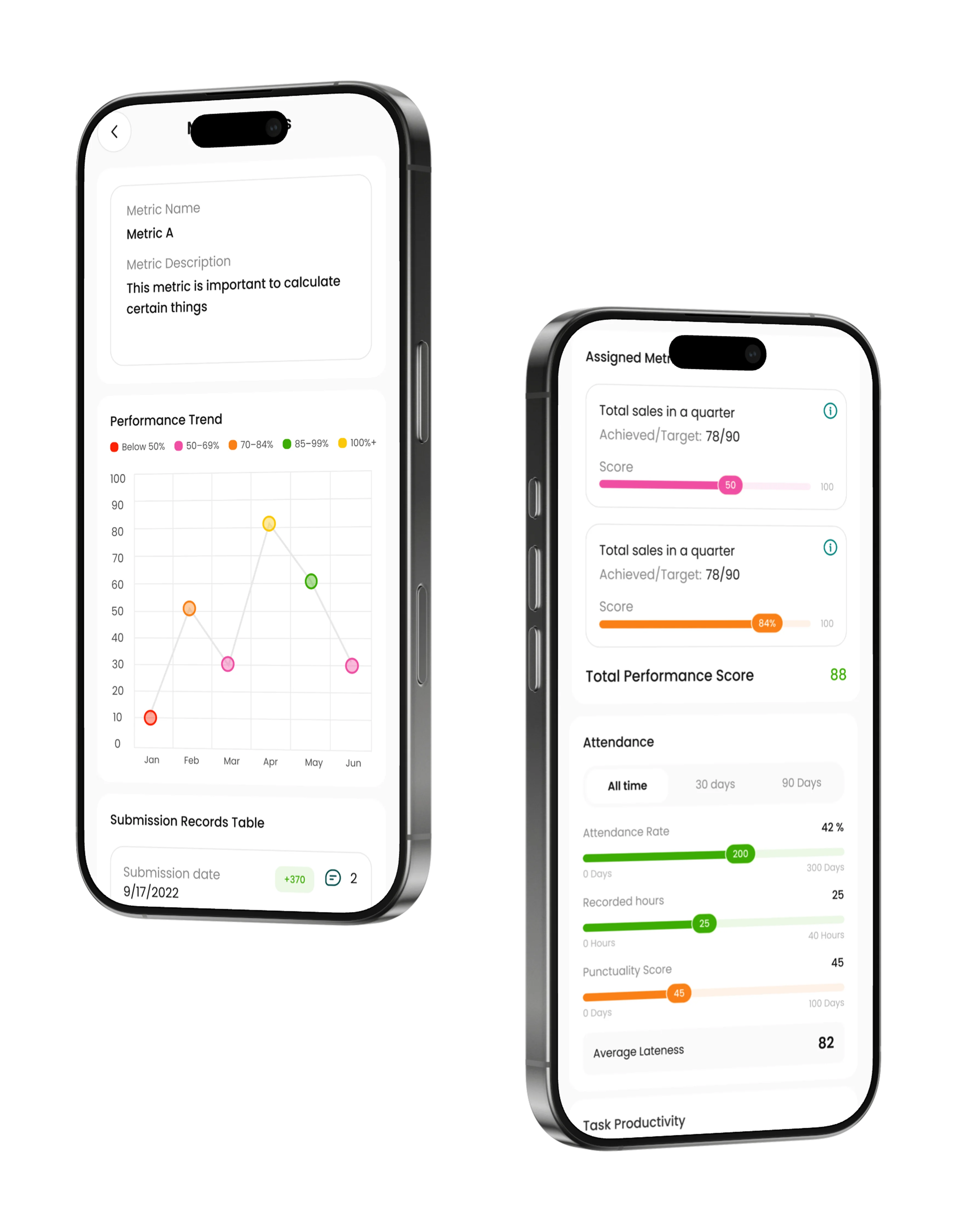 Performance Tracking screenshot 4