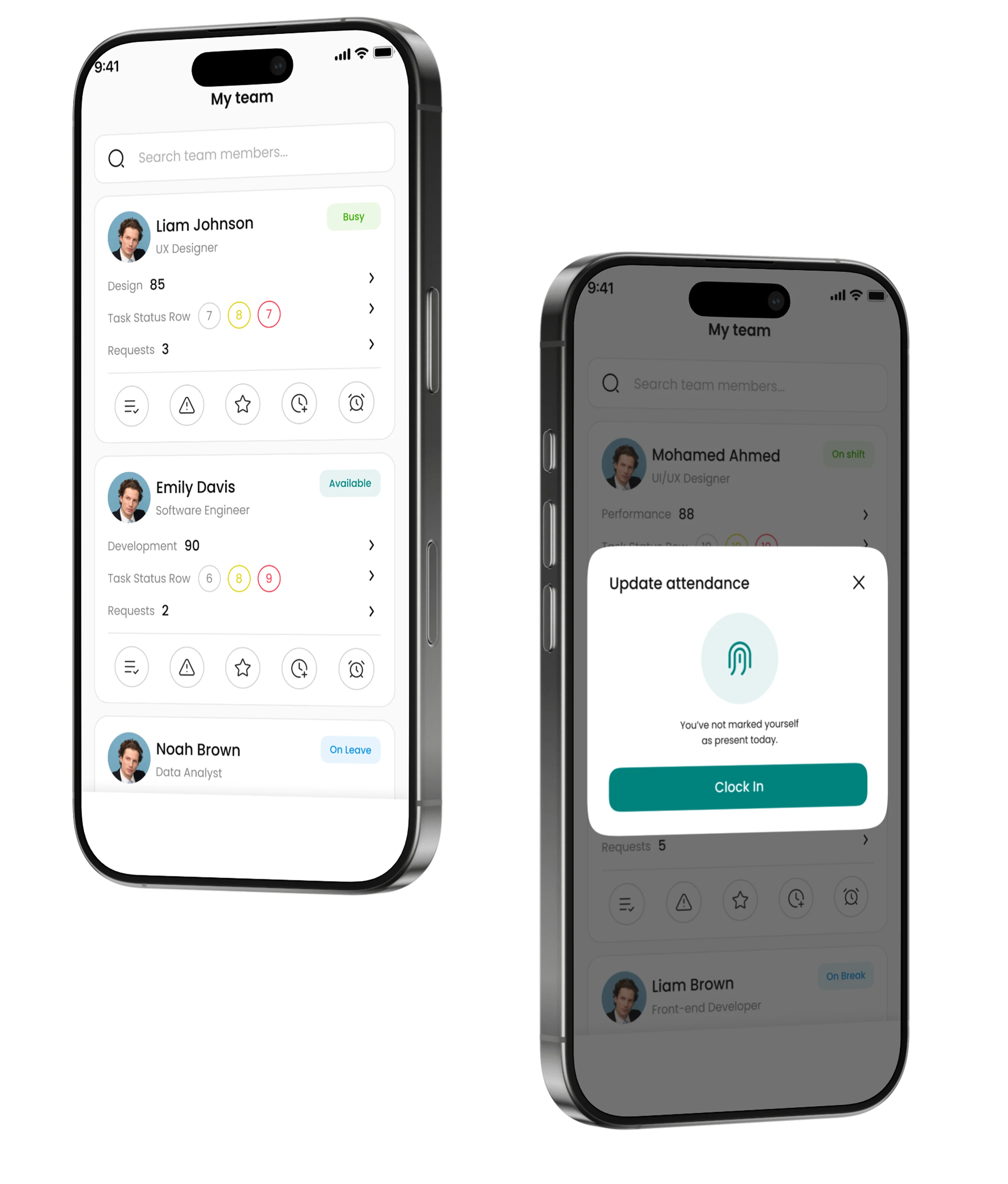 Time Clock & Attendance screenshot 4