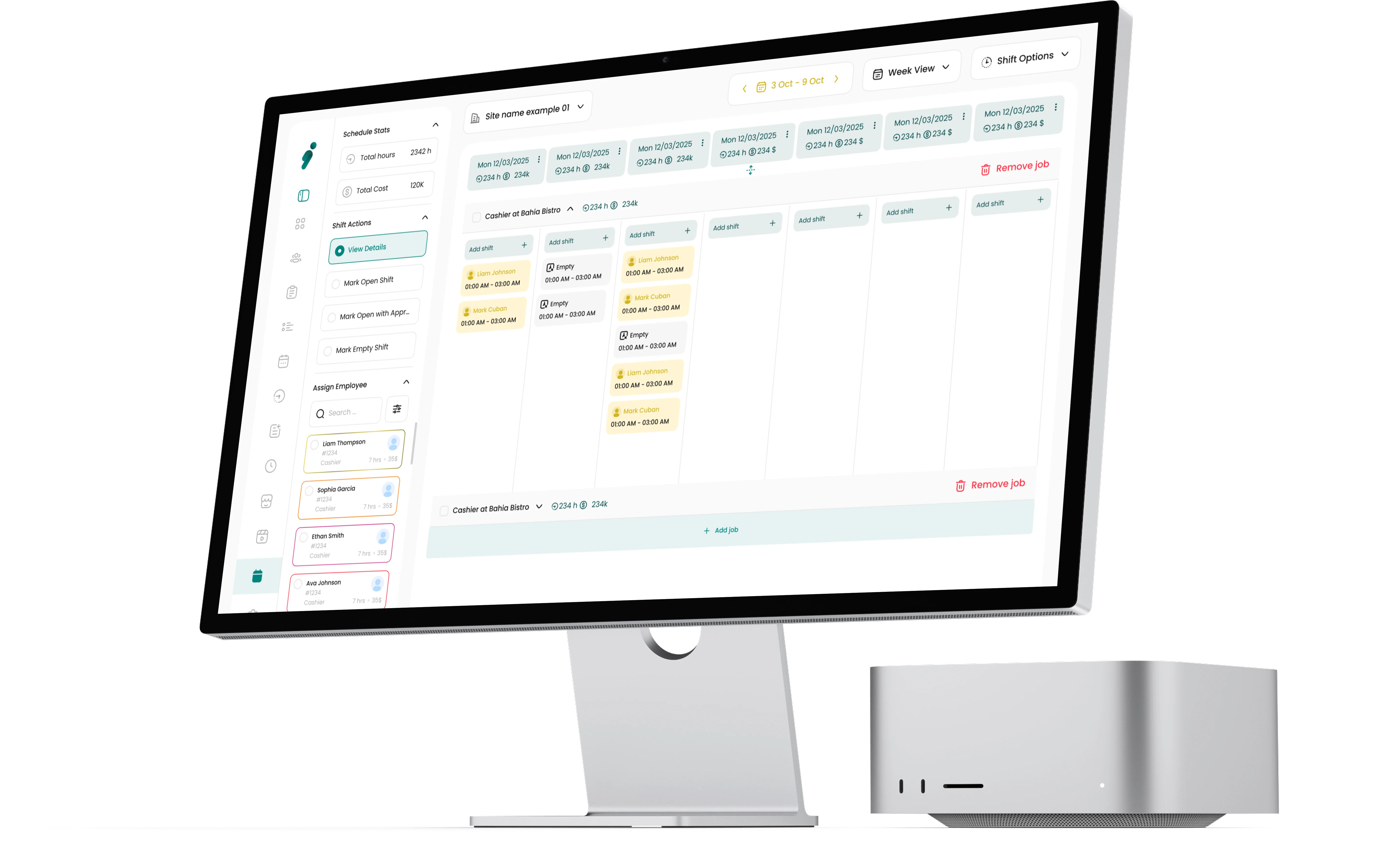 Shift Management screenshot 1