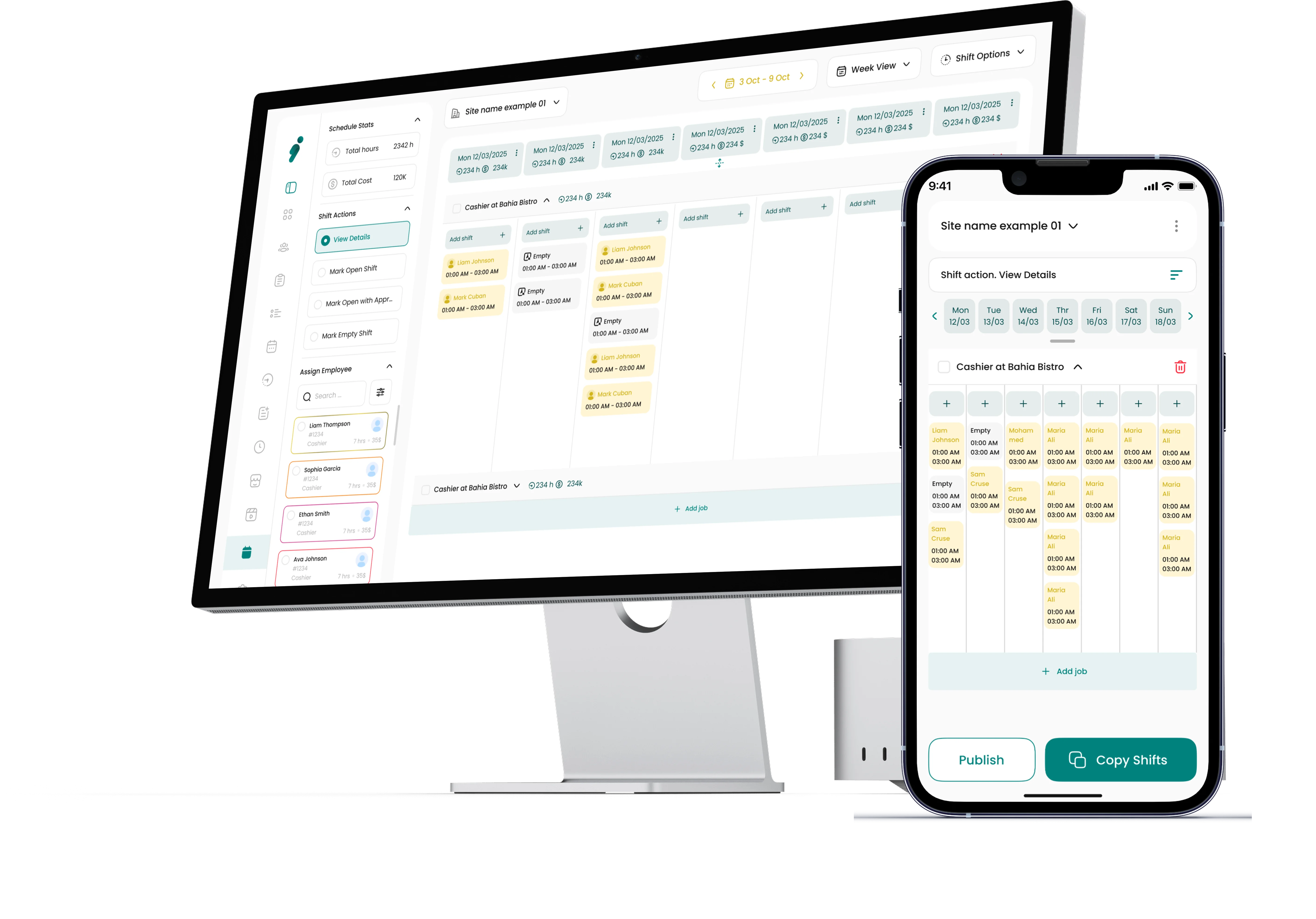 Shift Management